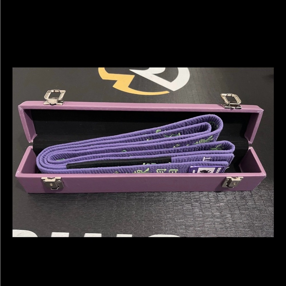 Arm Bar Soap Company A1 Elegant Purple Belt with Case